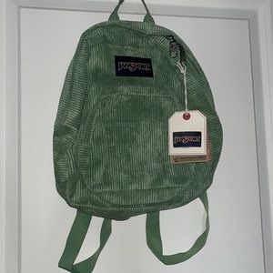 Jansport half pint mini backpack Loden frost corduroy